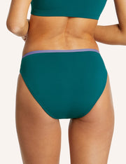 Adult Period Swim Bikini Brief - Deep Pine