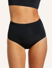Adult Period Swim Full Brief - Black