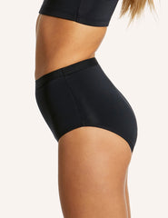 Adult Period Swim Full Brief - Black