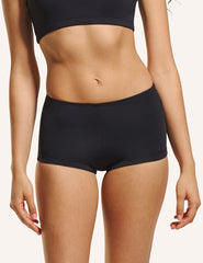 Teens Period Swim Boyleg - Black