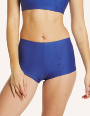Teens First Textured Swim Period Shortie - Electric Blue