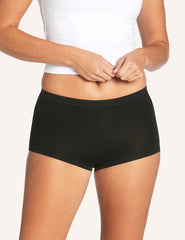 Cotton Period Shortie - Black