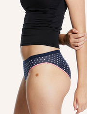 Teens Period Bikini - Navy Spot