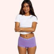 Teens First Period Shortie - Violet