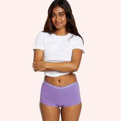 Teens First Period Shortie - Violet