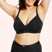 Maternity Removable Pad Bra - Black