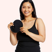 Maternity Reusable Nursing Pads - Black