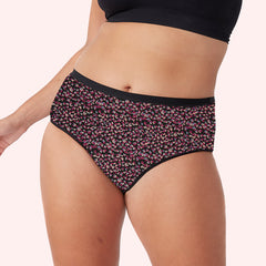 Period Full Brief - Leopard Mocha