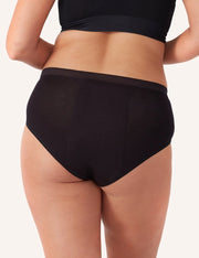 Period Bamboo Brief - Black