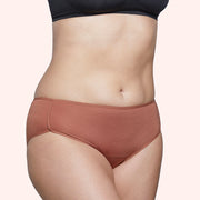 Period Midi Brief - Terracotta