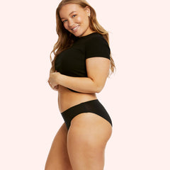 Black Everyday Liner Bikini side