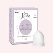 Luna Menstrual Cup - Clear